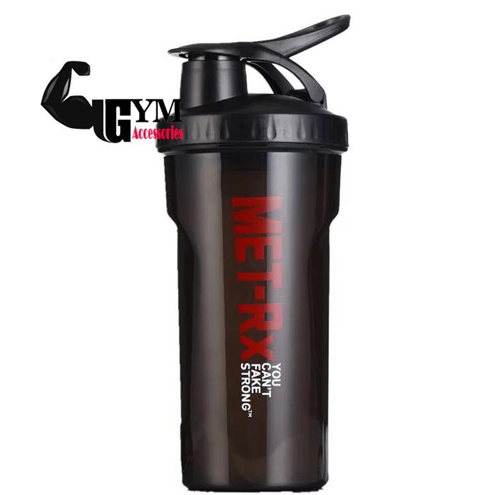 Bình nước bình lắc thể thao shake bottle Met-RX
