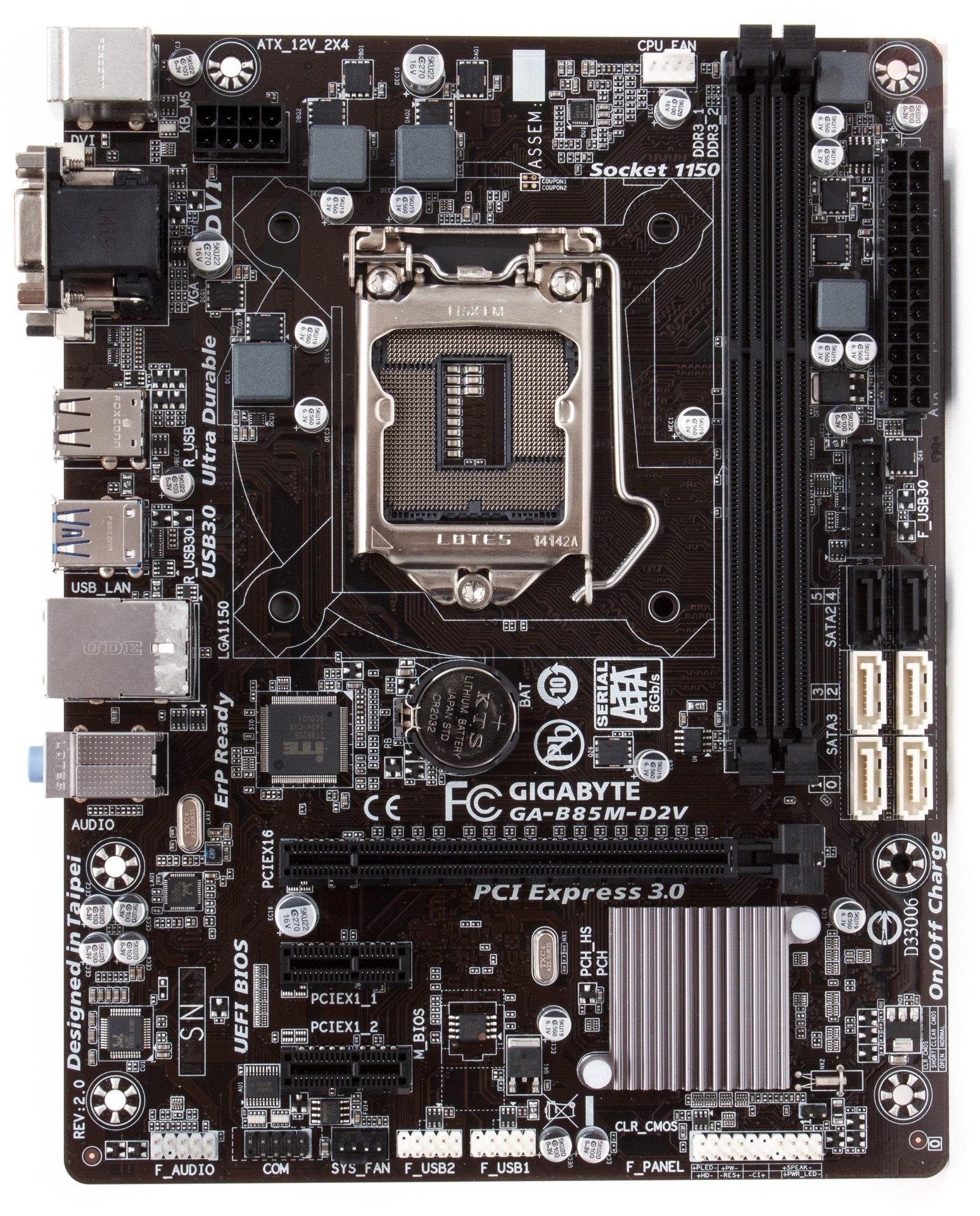 mainboard gigabyte B85M-D2V Giá rẻ
