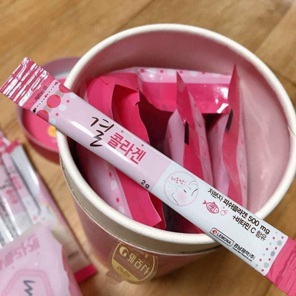 Bột collagen + Vitamin C LEMONA 120g