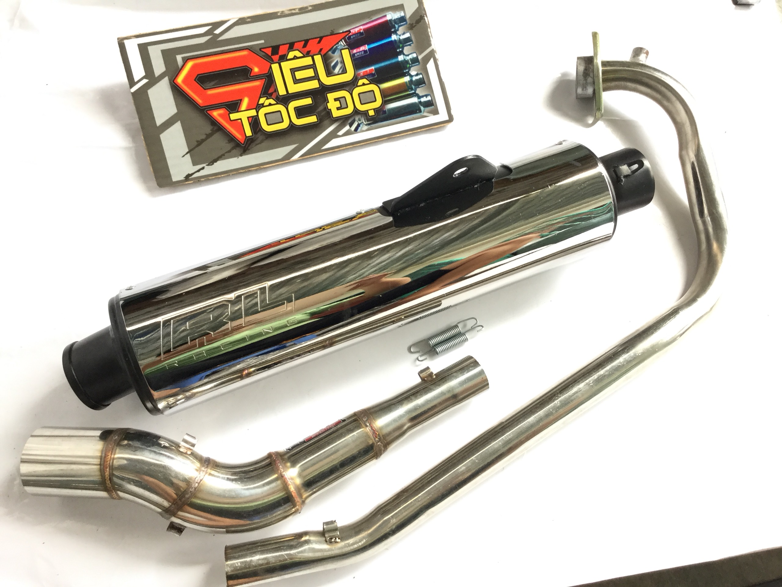 Pô Tăng  CBR - Cổ 2 Khúc Cong Xe Winer  - Sonic  ,,,,,