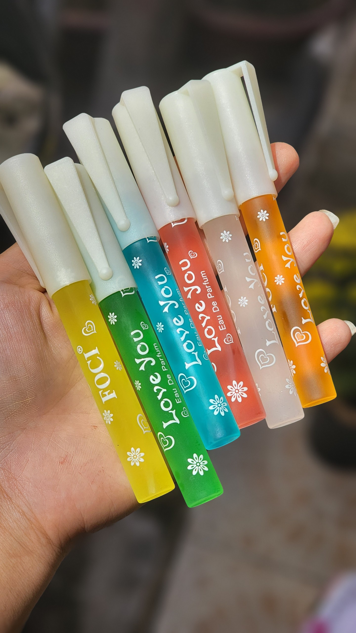 Combo 7 chai nước hoa bút cực thơm