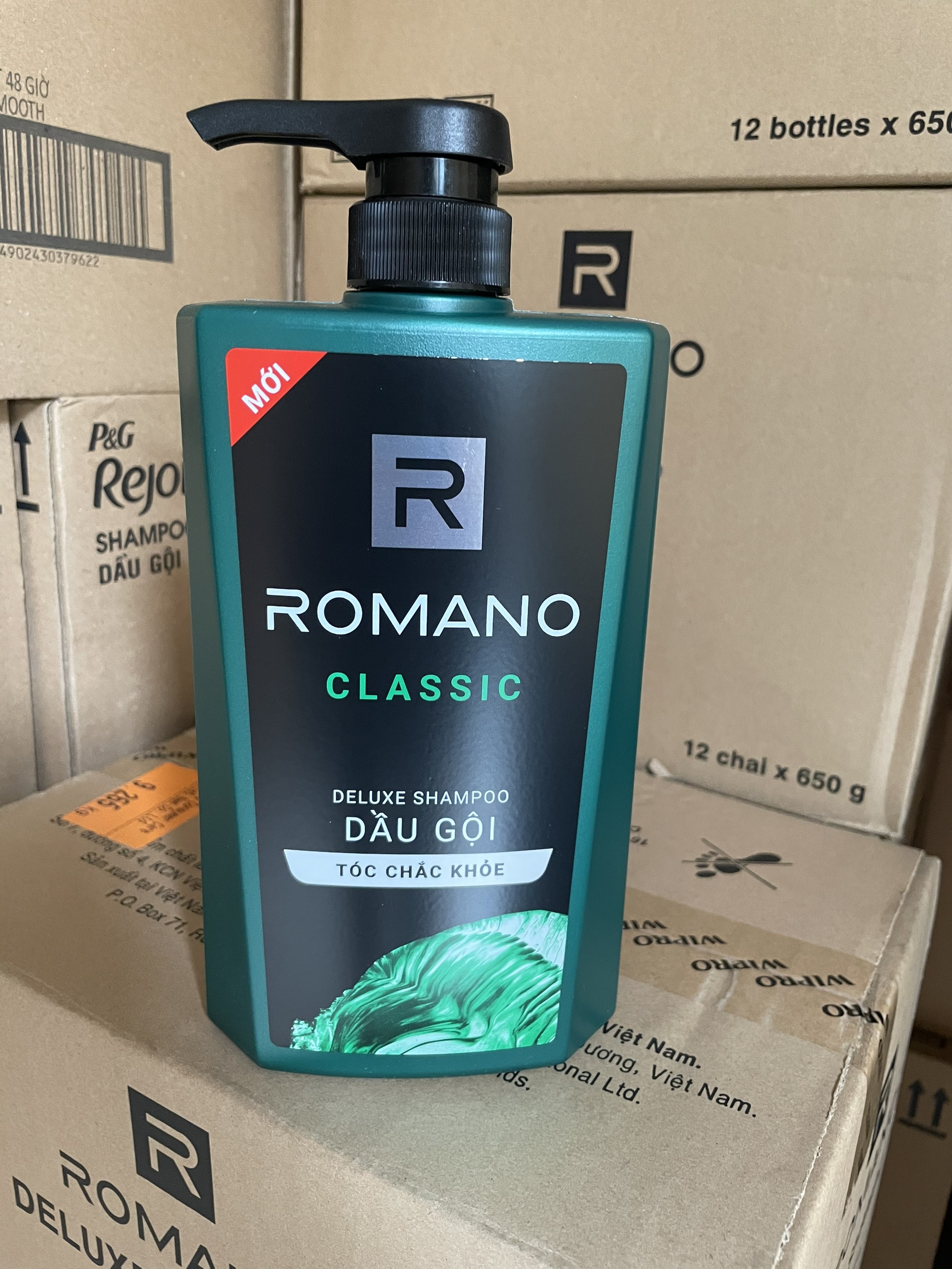 dầu gội ROMANO 650ml chính hãng