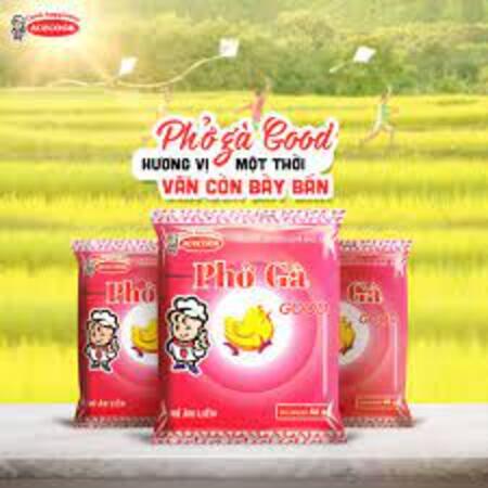 Mỳ tôm Hảo Hảo  Tôm Chua Cay và Phở Gà Good