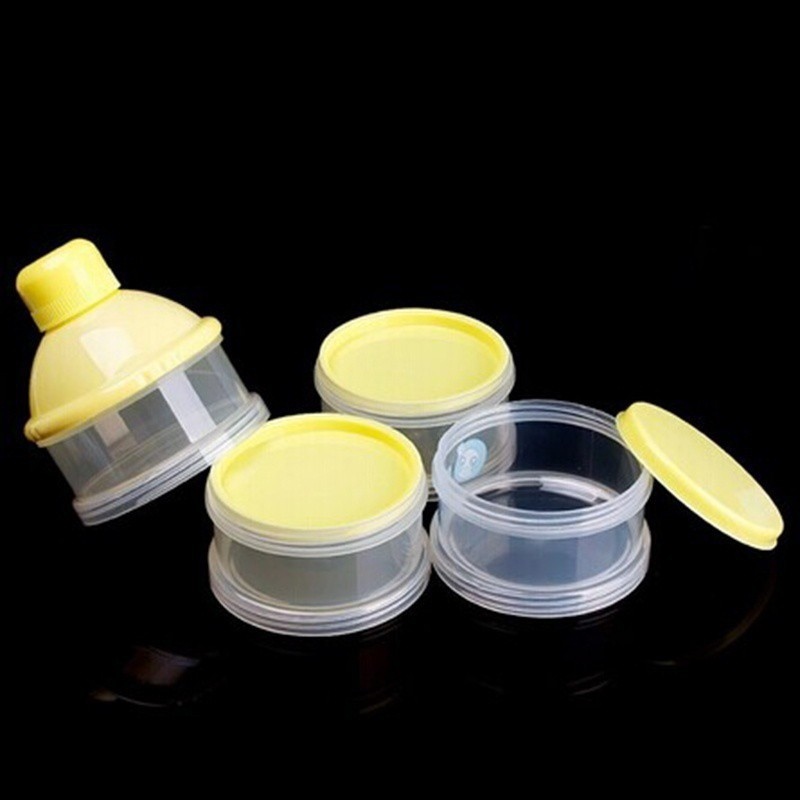 5Layers Baby Milk Powder Dispenser Container Storage Bottle Feeding Box