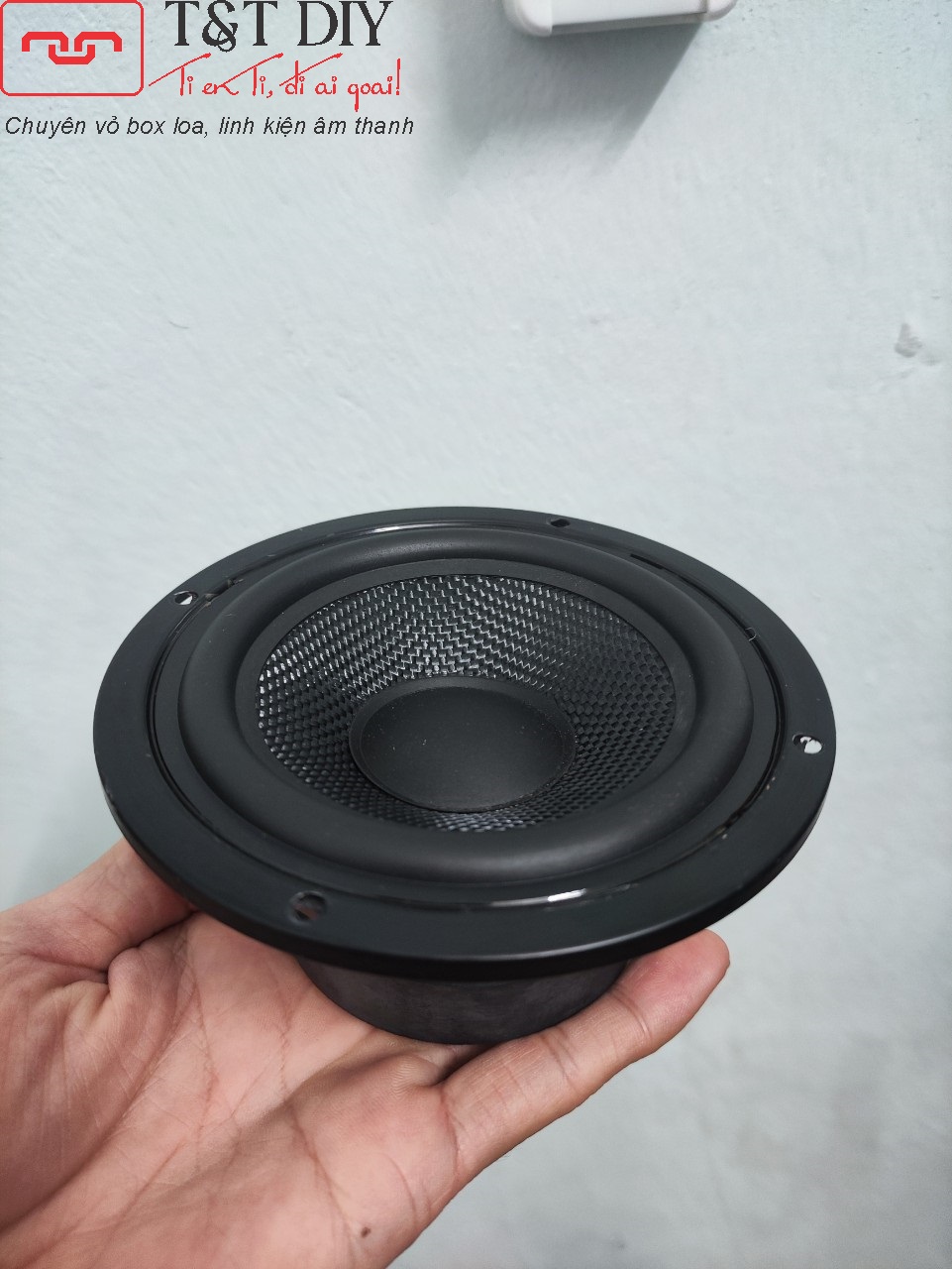 Củ loa mid bass màng carbon 4inch 8ohm 25w