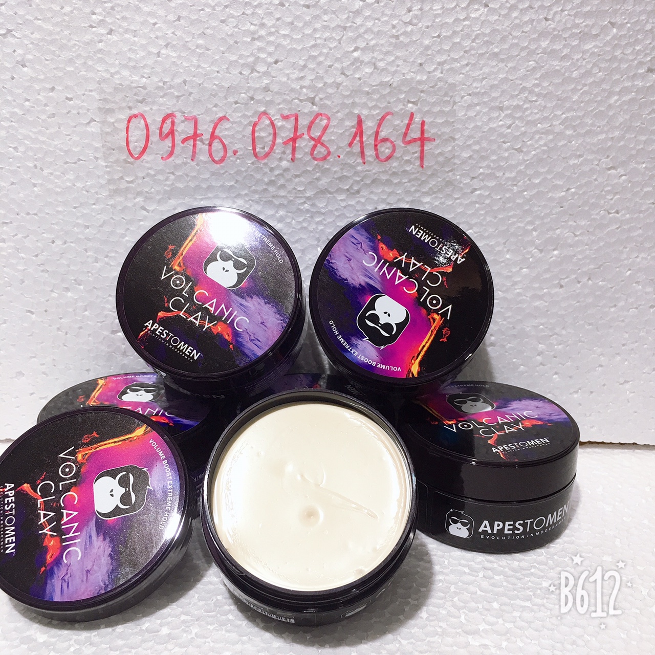 Sáp Vuốt Tóc Volcanic Clay Version 4 + Tặng Lược Chaoba