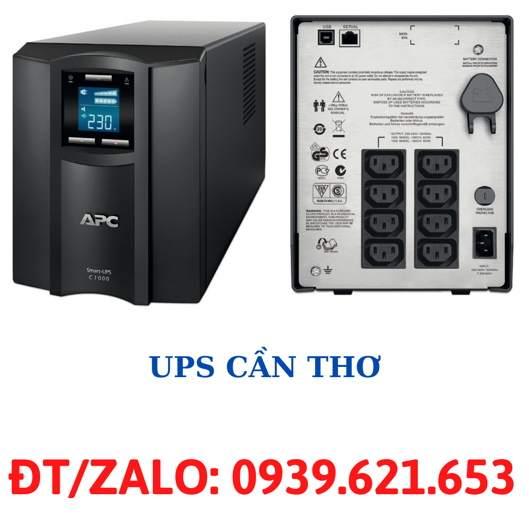 Bộ Lưu Điện APC SMC1000VA (có accu - bảo hành 6T)