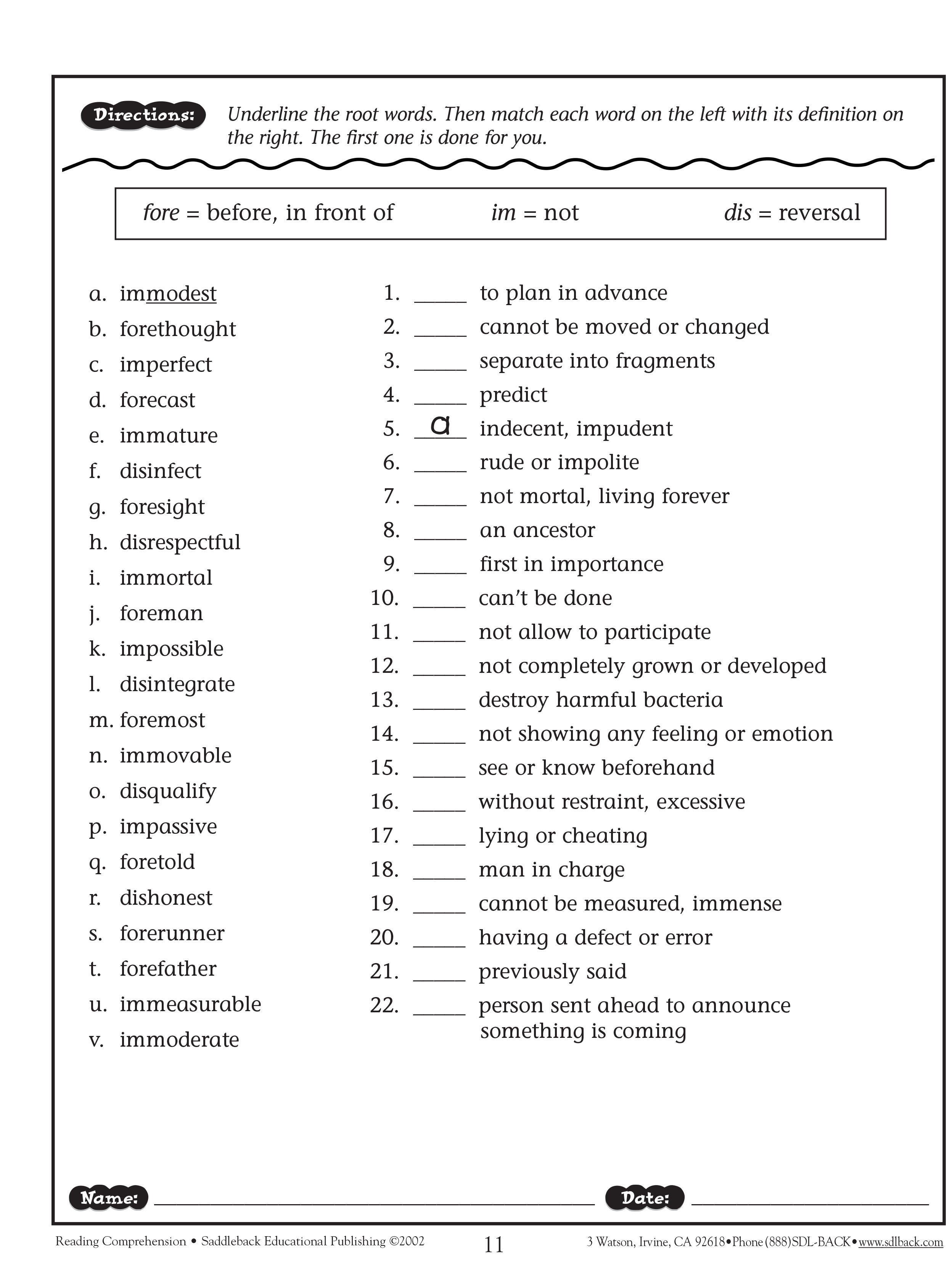 Reading Comprehension Skills and Strategies Level 5 ( sách đen trắng )