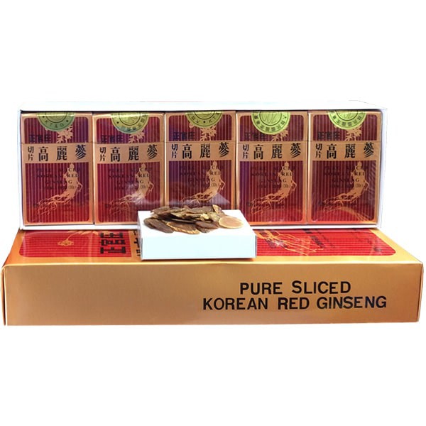 [HCM]Hồng Sâm Khô thái lát không tẩm (30g x 10 hộp nhỏ)