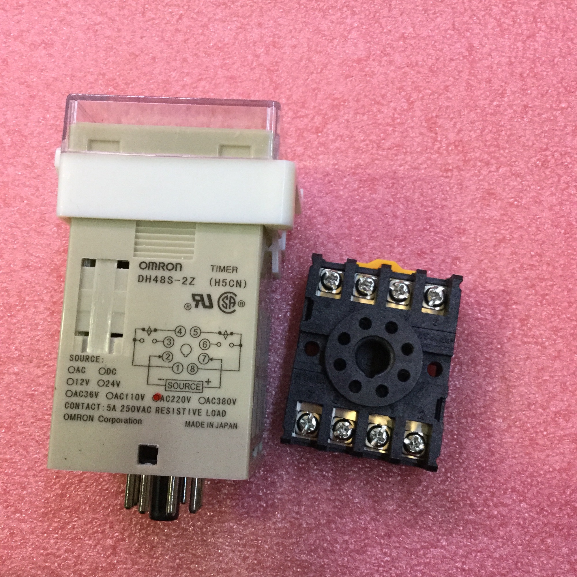 Đồng hồ hẹn giờ TIMER OMRON DH48 S-1Z