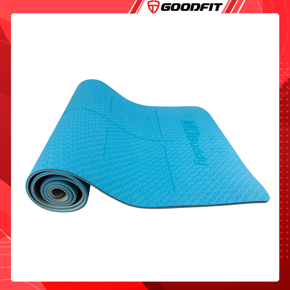 Thảm Yoga chất liệu TPE cao cấp MDBuddy MD9038