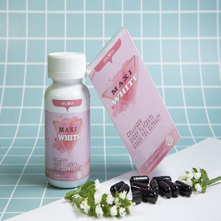 [HCM]Viên Uống Trắng Da Collagen Maxi White Hauora