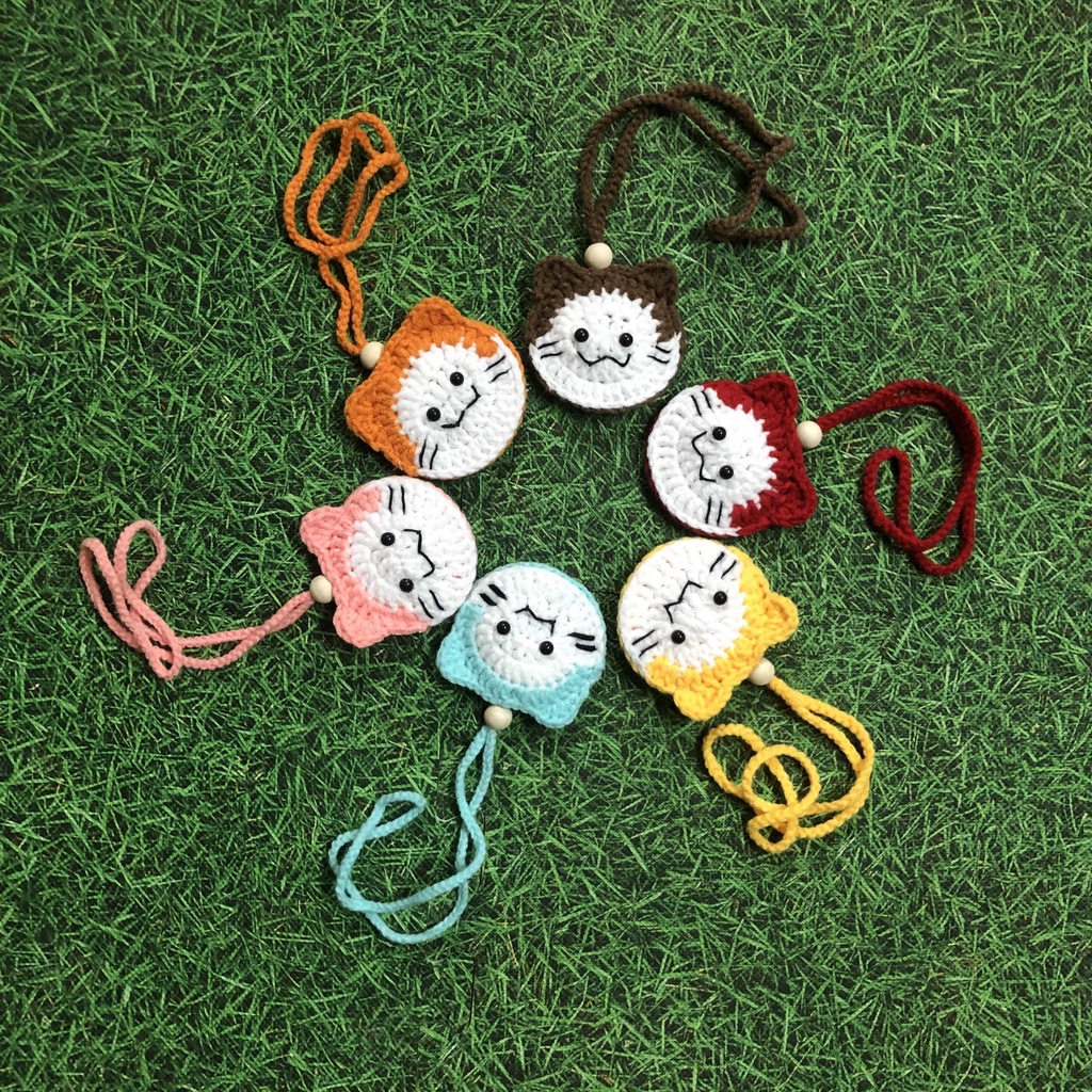 Túi tỏi con mèo, mèo con handmade cho bé