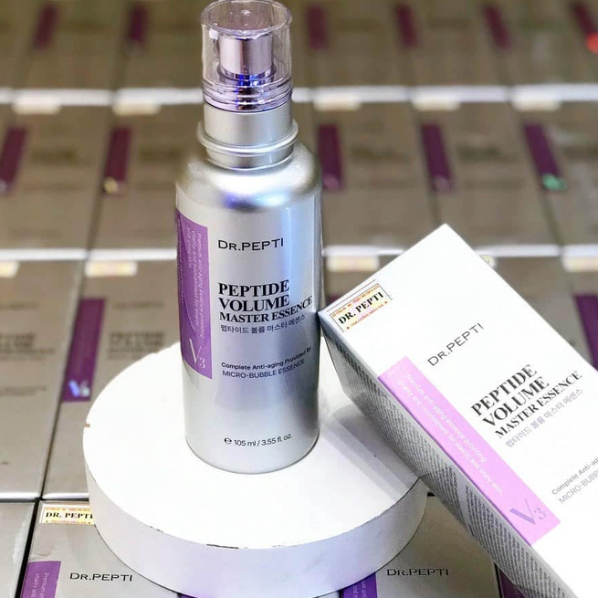 Serum Dưỡng Trắng Da Dr Pepti+ Peptide Volume Master Essence - 50ml & 105ml