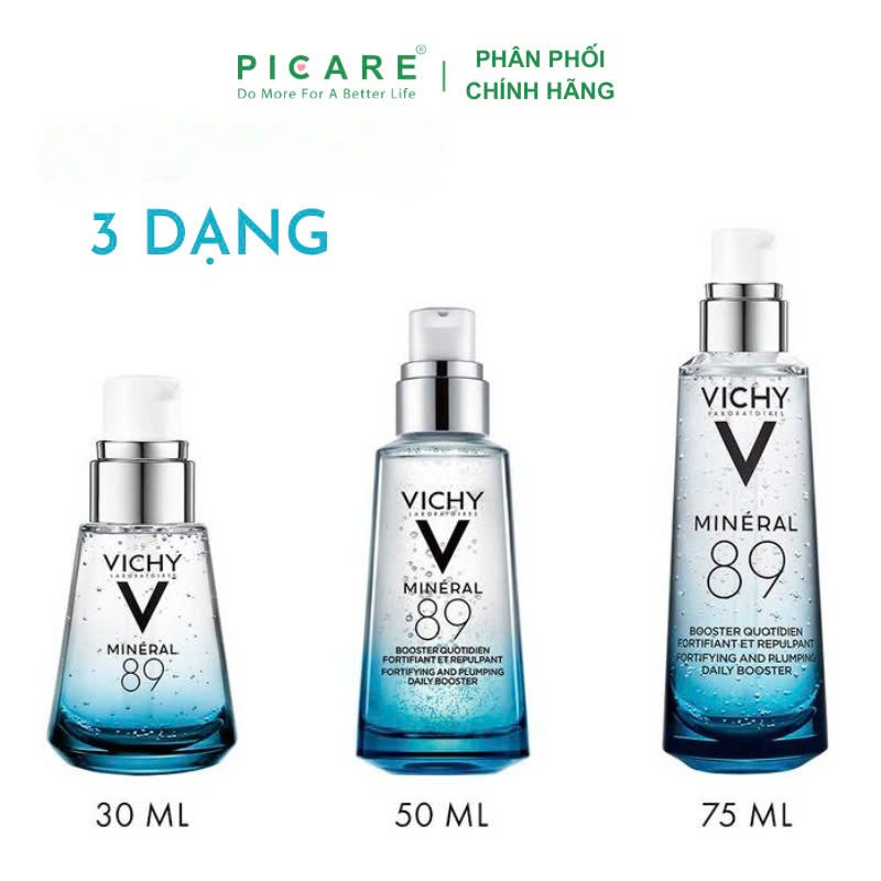 Tinh Chất Khoáng Cô Đặc Vichy Mineral 89 50ml