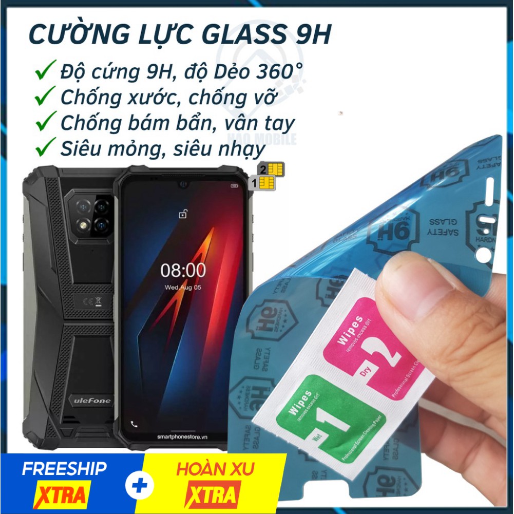 Dán cường lực dẻo nano Ulefone Armor 8