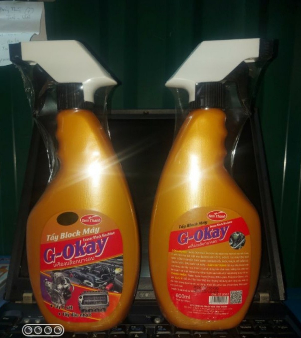 Tẩy Block Máy G-Okay 600ml