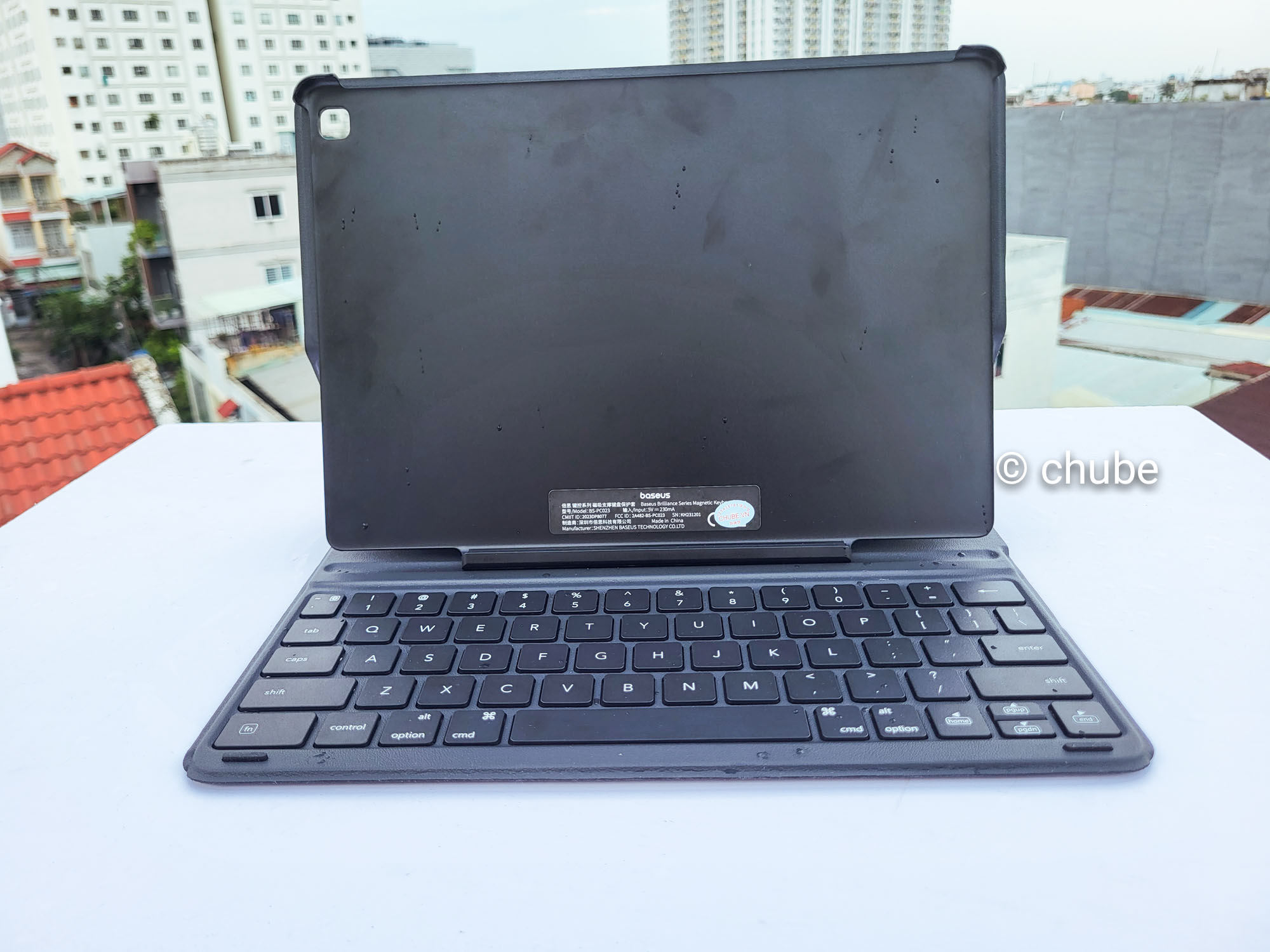Bao da tích hợp bàn phím nam châm Baseus Brilliance Series