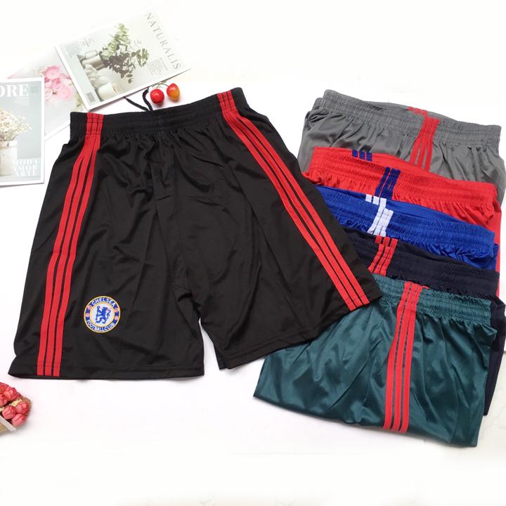 [HCM] boxers shorts male sports wear elastic home cold 3 stripe-size from 65-85kg - QDN08