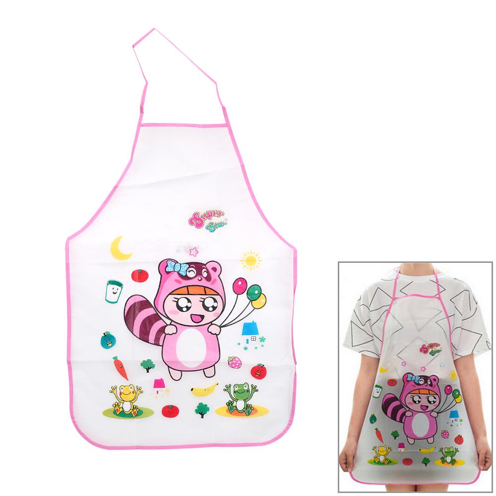 Fashion For Man Woman Cartoon Animal PVC Waterproof Aprons Cute Cooking Apron for Baking Home Kitchen Chef Restaurant Waiter Apron