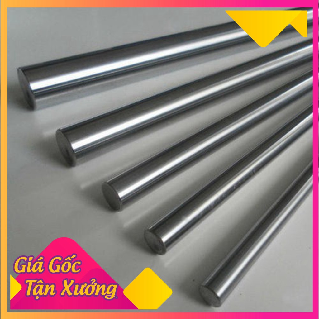 Ty Ben Thủy Lực Cứng/Mềm,Thép Mạ Crom,Thép Thủy Lực,Ty Thủy Lực,Ty Trượt Phi 22-->50(Đơn vị 200mm) PTCN007