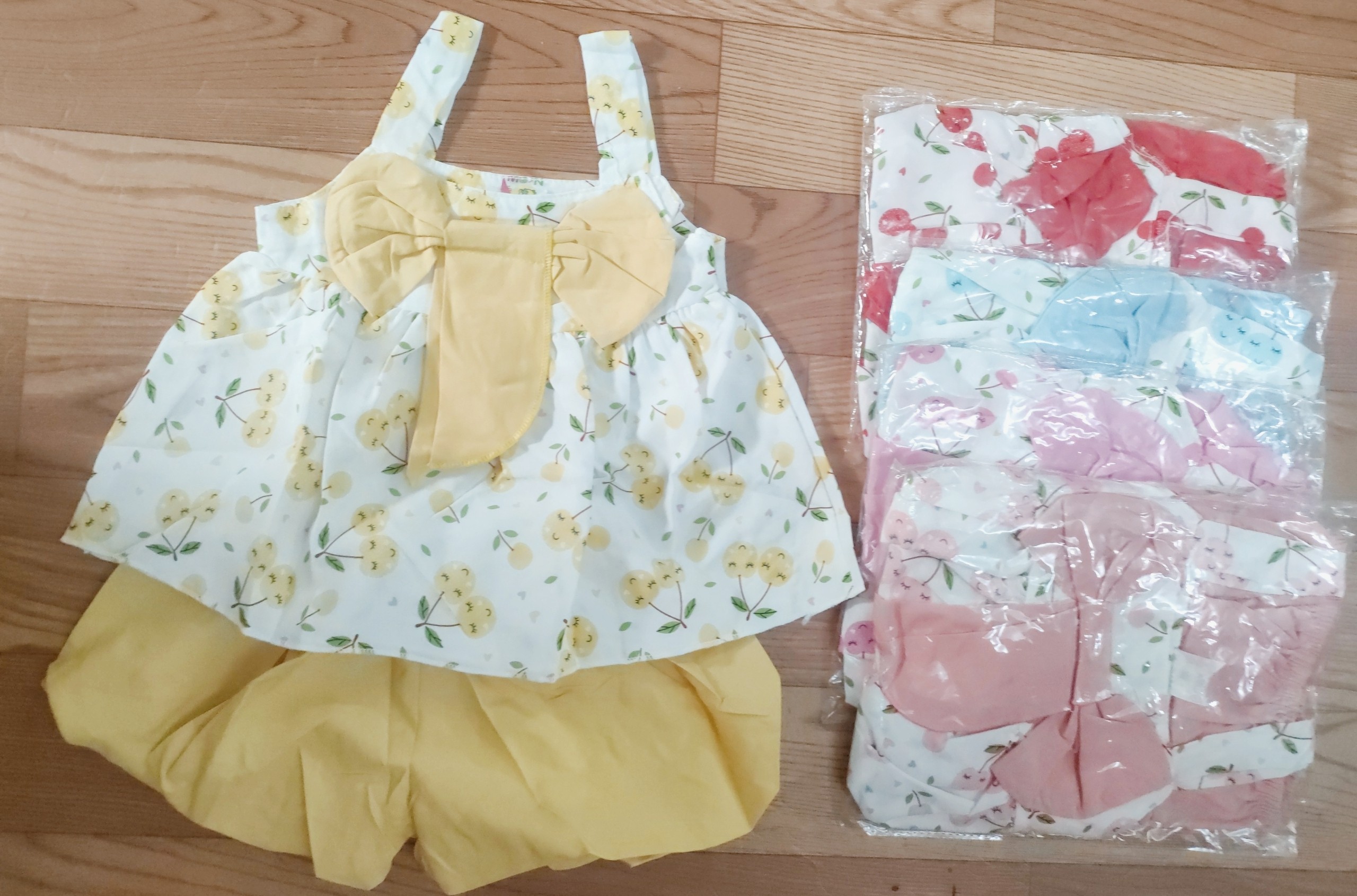 Bộ Lụa Dây Bi Bé (6-18kg) (giao màu ngẫu nhiên)