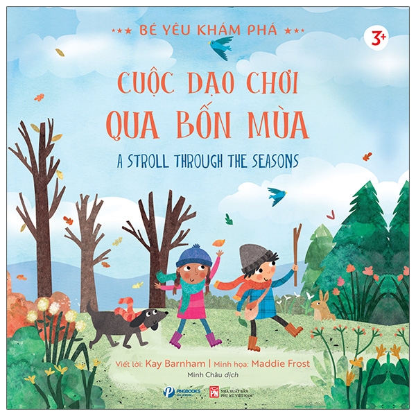 Fahasa - bé yêu khám phá - cuộc dạo chơi qua bốn mùa
