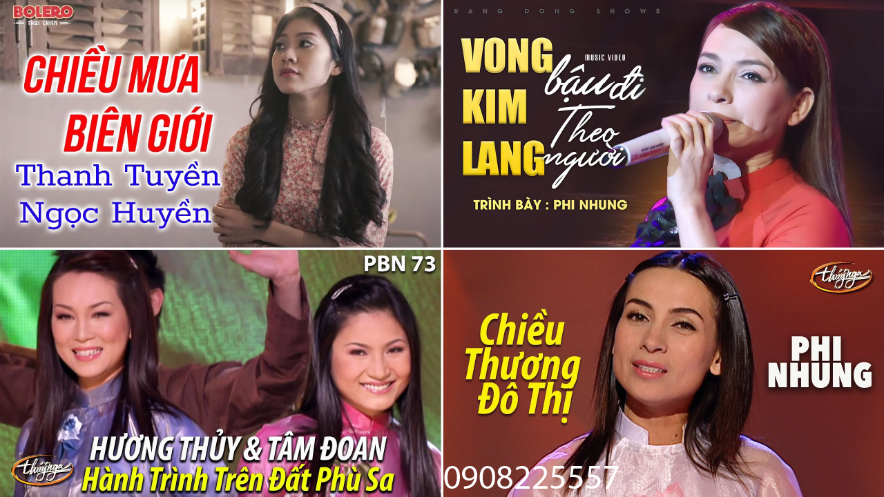 [DVD-VIDEO-PBN-4] THUÝ NGA LIÊN KHÚC QUA CƠN MÊ 42 BÀI HÁT (có Hình Video)