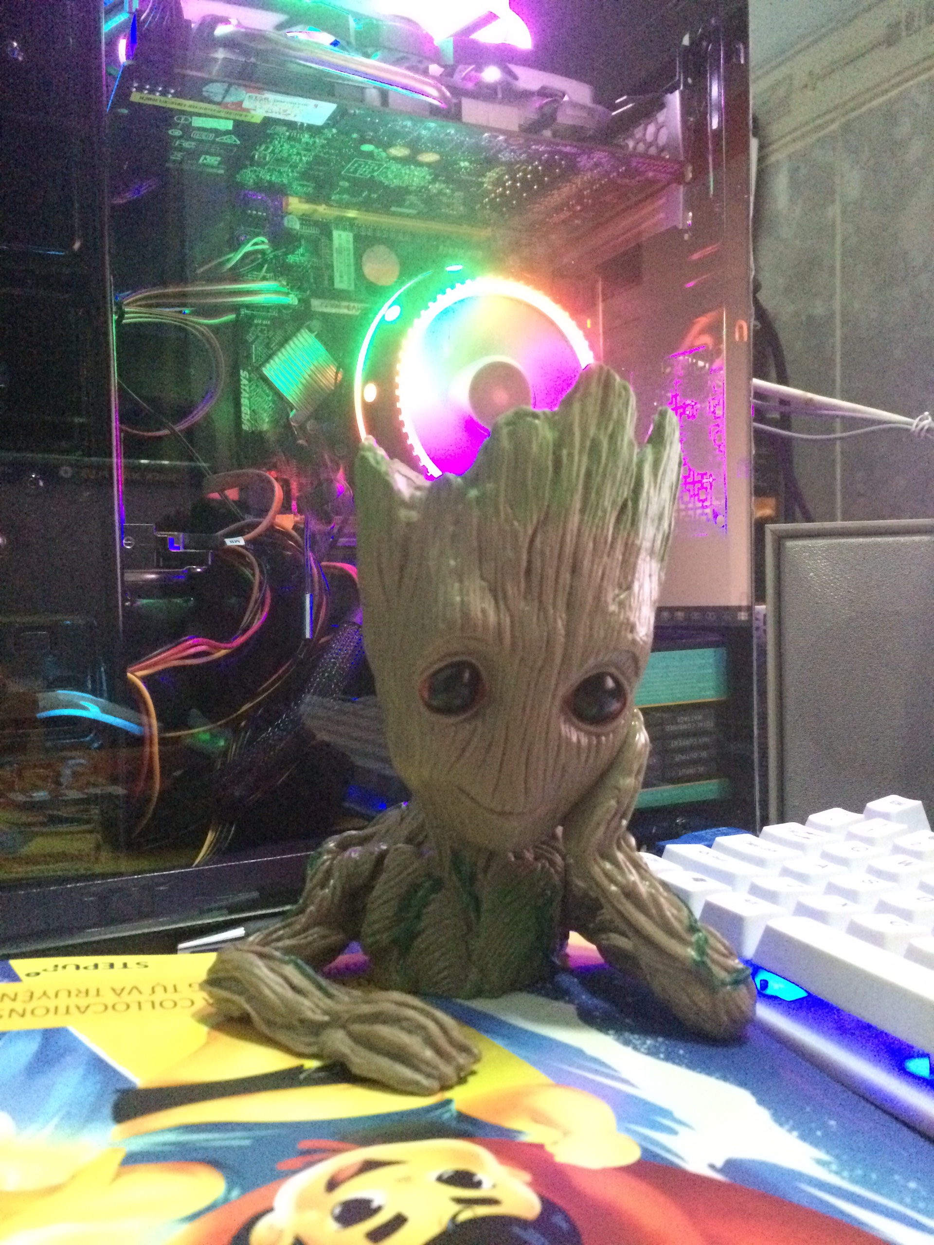 Chậu cây, Hộp đựng bút Nhân vật Groot - I am groot