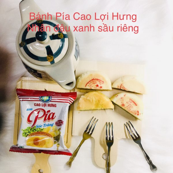 [HCM]Bánh pía lá dứa sầu riêng (12 gói)