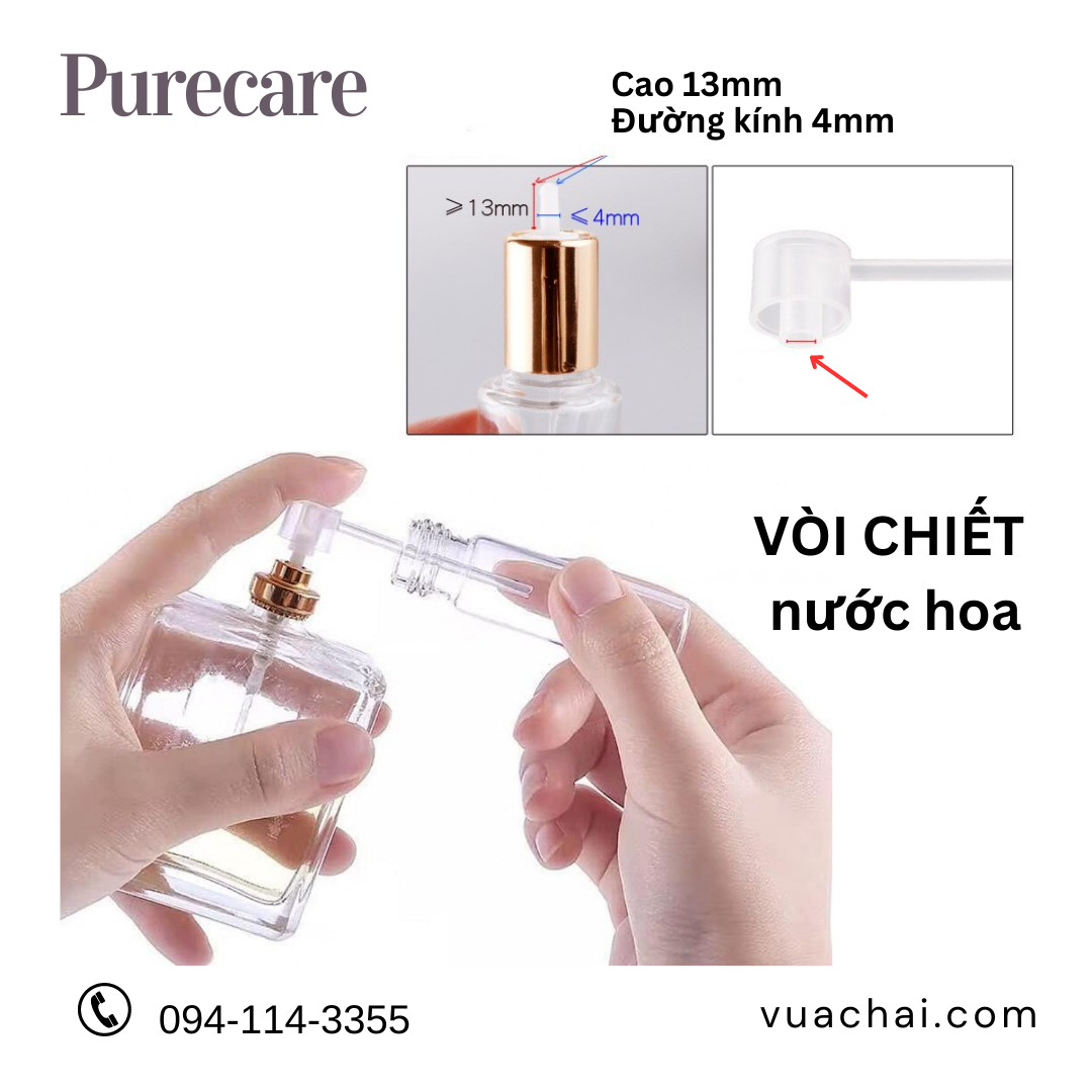 Xylanh chiết nước hoa