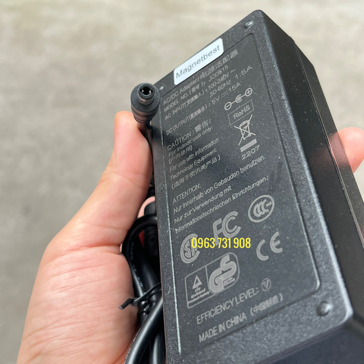 Adapter nguồn 5v 15a loại tốt