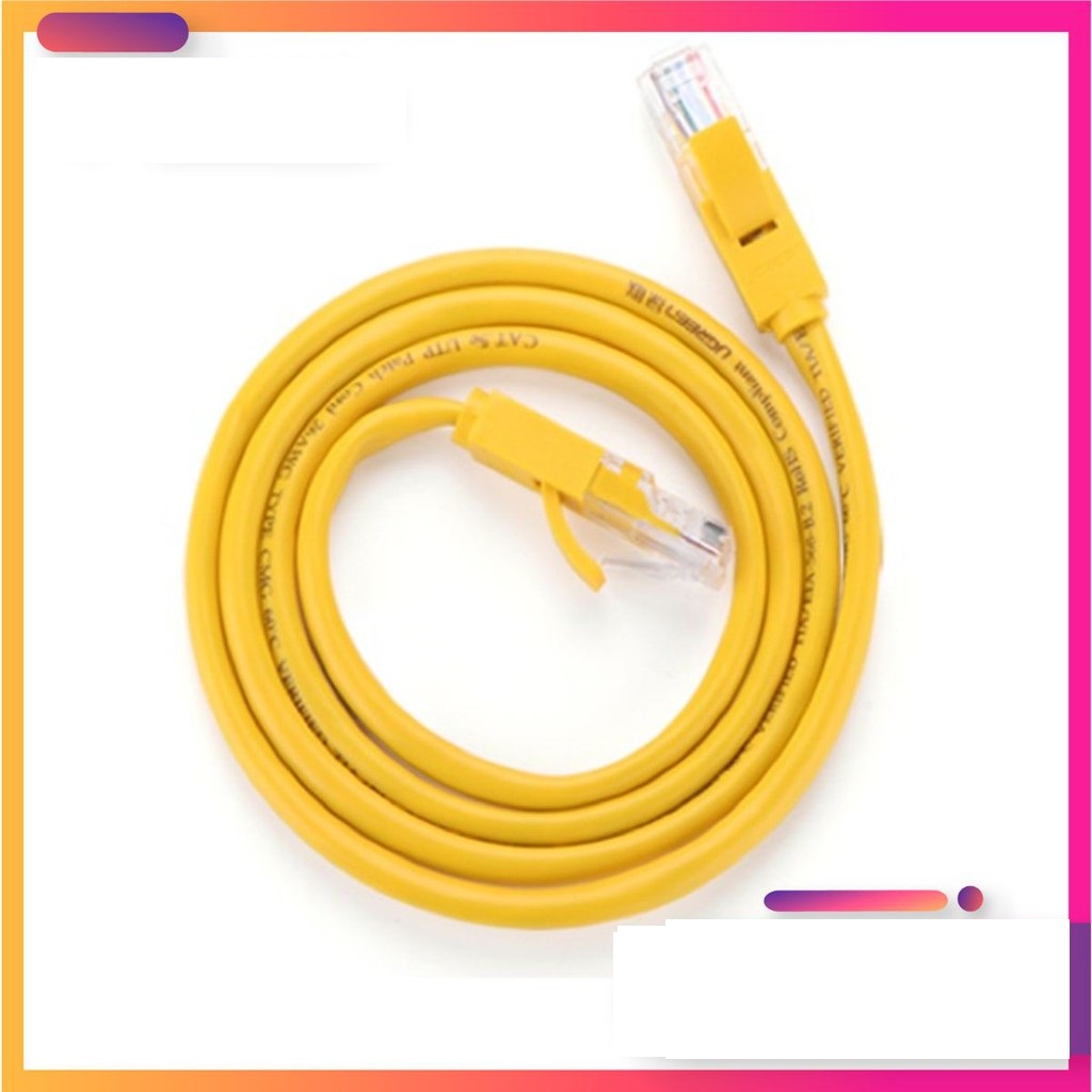 Dây Mạng Bấm Sẵn cat 5e Dài 2M- 3M- 5M cao cấp( màu ngẫu nhiên)