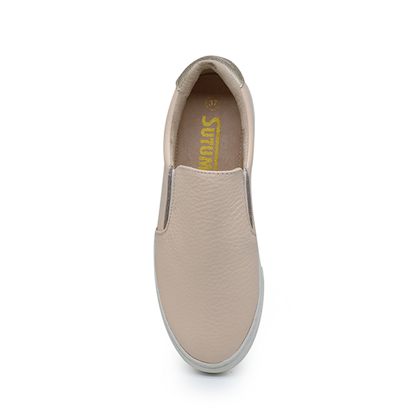 Giầy lười  nữ SUTUMI S017- BEIGE