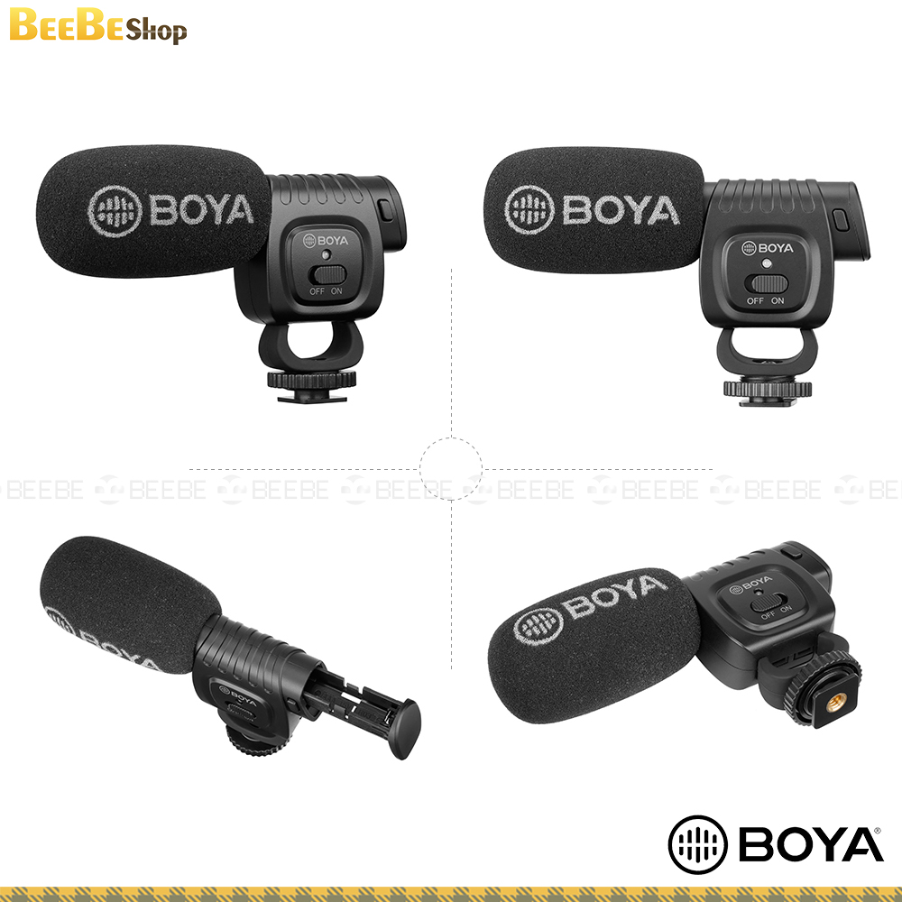BOYA BY BM3011 - Micro Thu Âm Quay Phim Máy Ảnh, Smartphone, Compact Shotgun Microphone