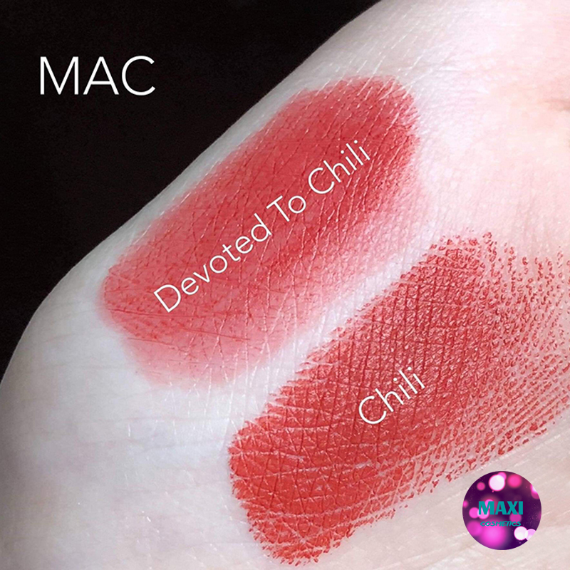 Son Mac Powder Kiss Màu Devoted to Chili 316 - Đỏ Đất