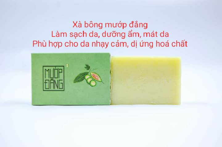 xà bông thảo dược mướp đắng