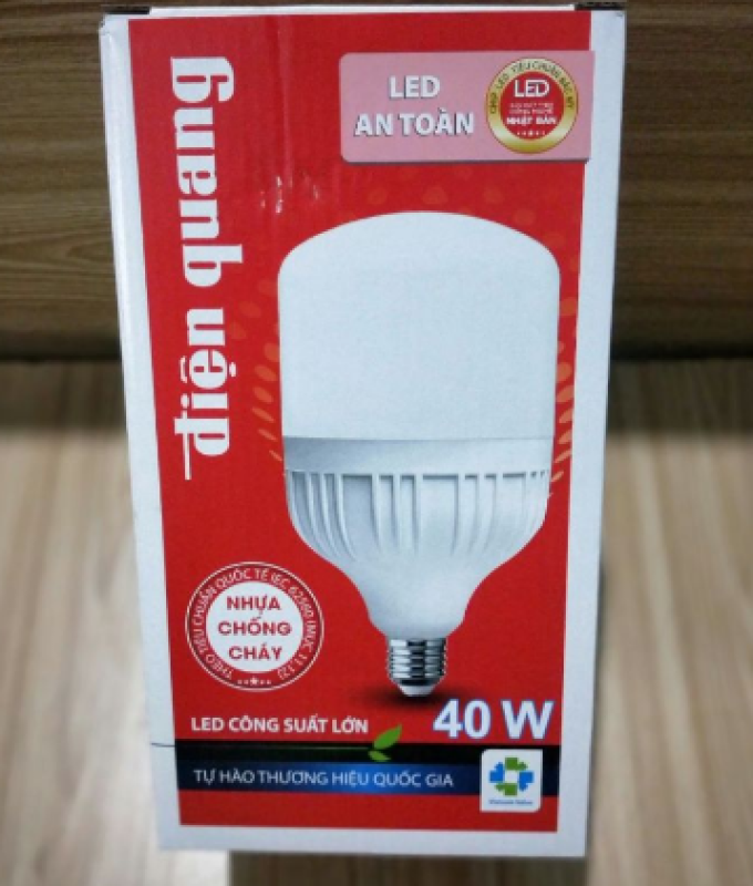 BÓNG ĐÈN TRỤ 40W ĐIỆN QUANG- CHỐNG ẨM