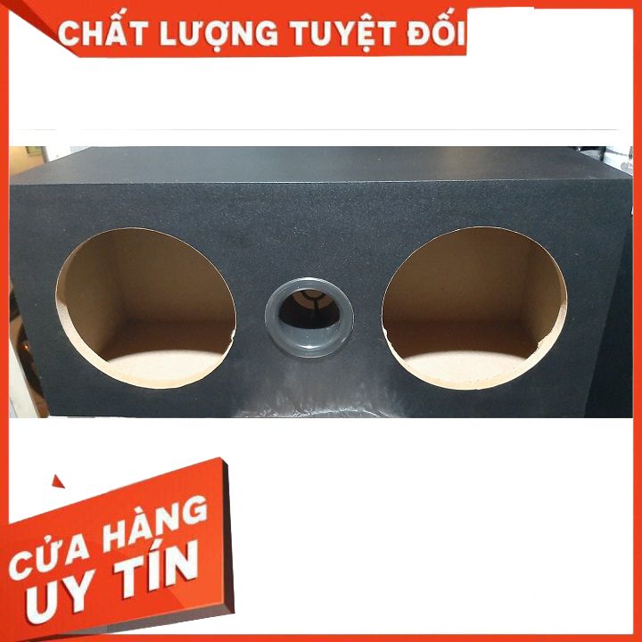 Vỏ thùng loa bass 16 - 1 tấc 6 làm sub kép hoặc loa full