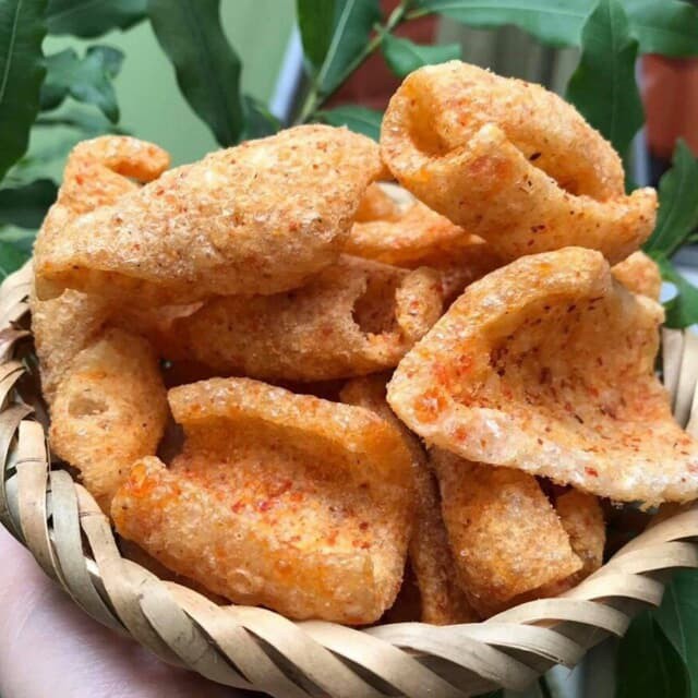 Da Heo Muối Tỏi , Siêu Ngon 100G