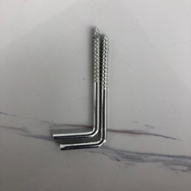 🌟[ TOP BÁN CHẠY ] Móc chữ L kèm nở : móc màn , móc đồ ..(đủ cỡ)💦