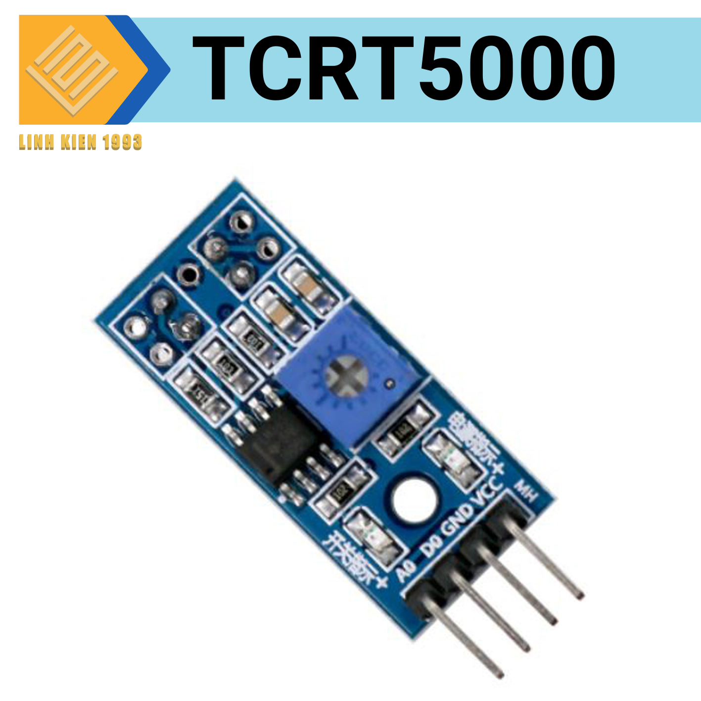 Cảm biến dò line TCRT5000 Line Follower Sensor 1 kênh