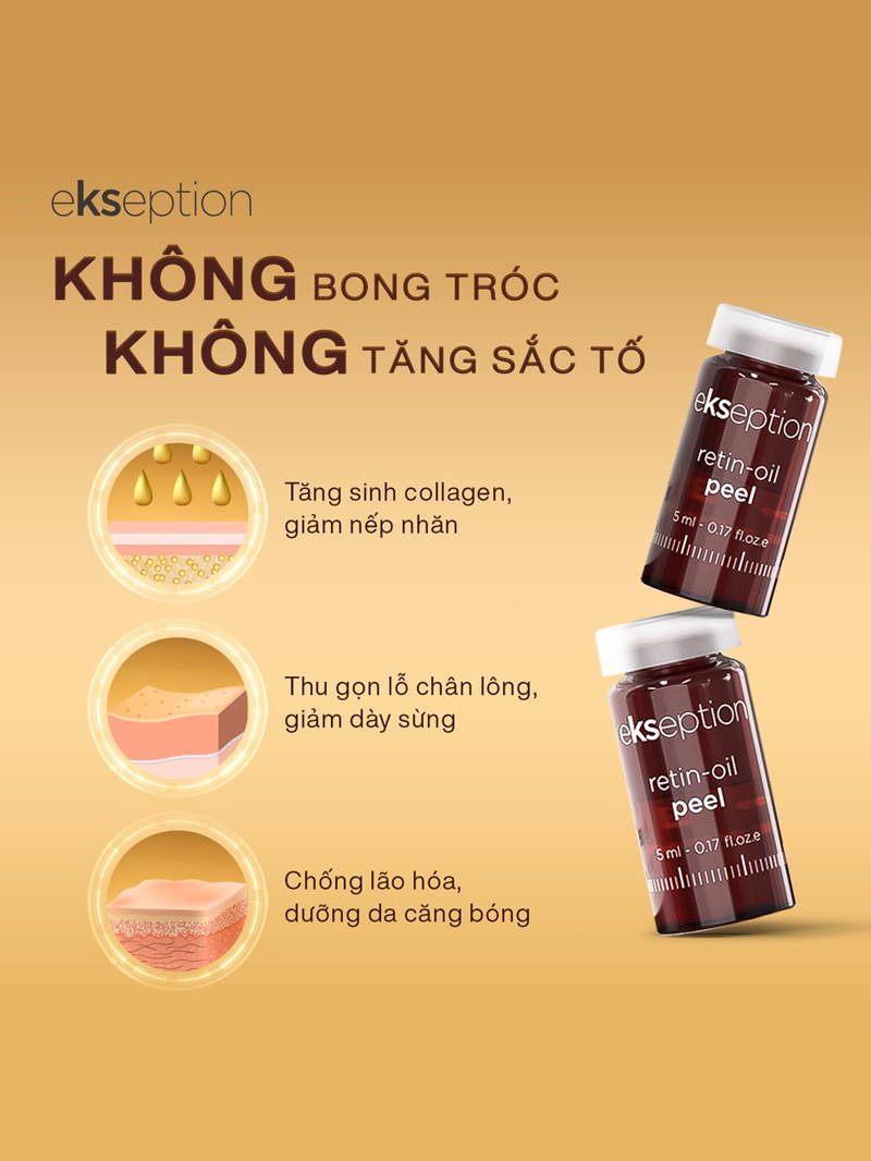 Tinh chất Peel da Ekseption Retin-oil peel 5ml