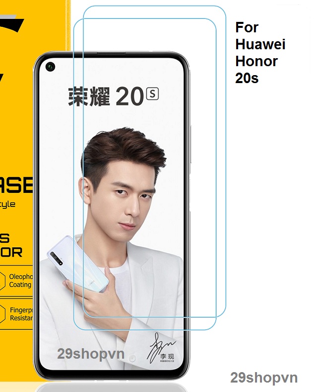 Kính cường lực Huawei Nova 5T/ Honor 20s (Trong suốt)