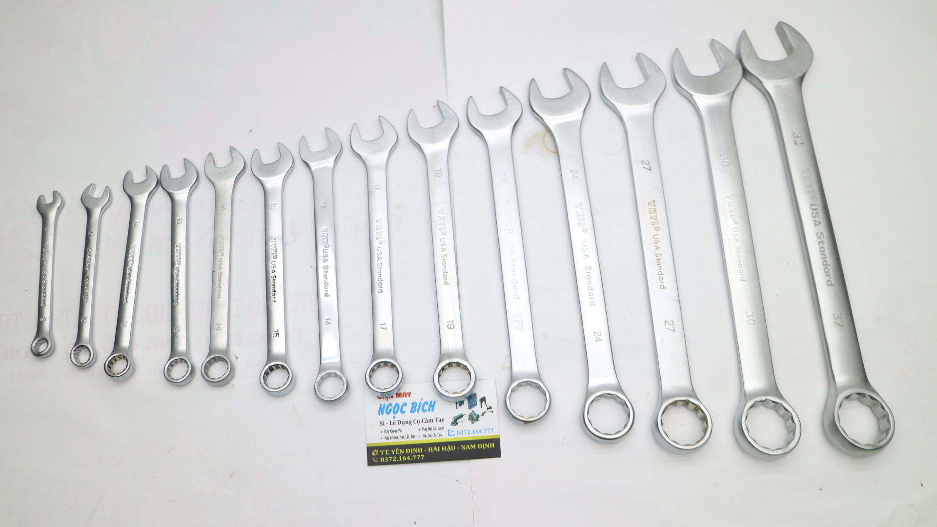 Vòng Miệng ( Cờ Lê ) Yeti Lẻ đủ size (có từ Size 6mm đến size 32mm )