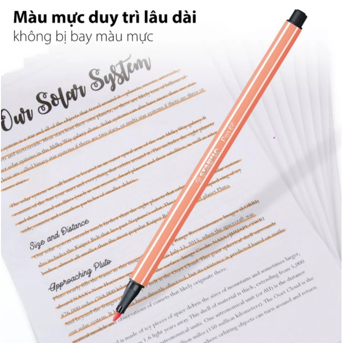 Bút lông màu STABILO Pen68 1.0mm PN68