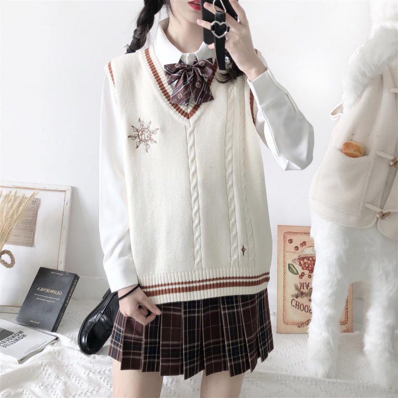 Áo gile len JK ULZZANG
