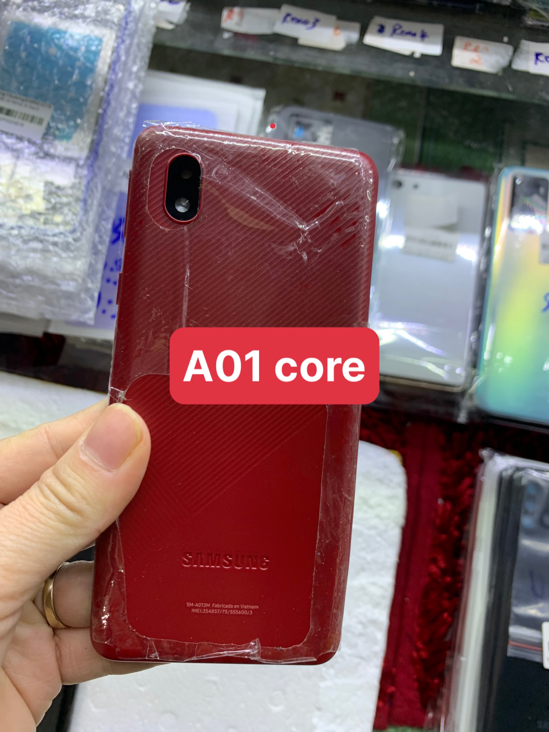 Bộ xương vỏ zin mới điện thoại sam sung a01 core