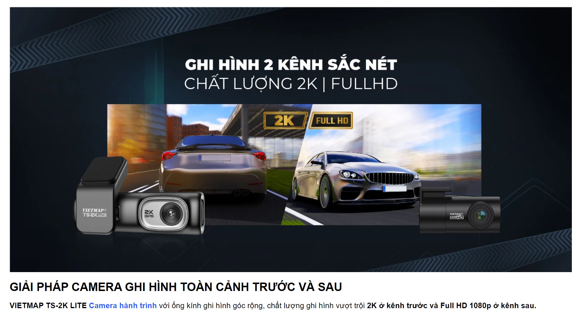 Vietmap ts-2k Lite dash cam front recording-genuine warranty