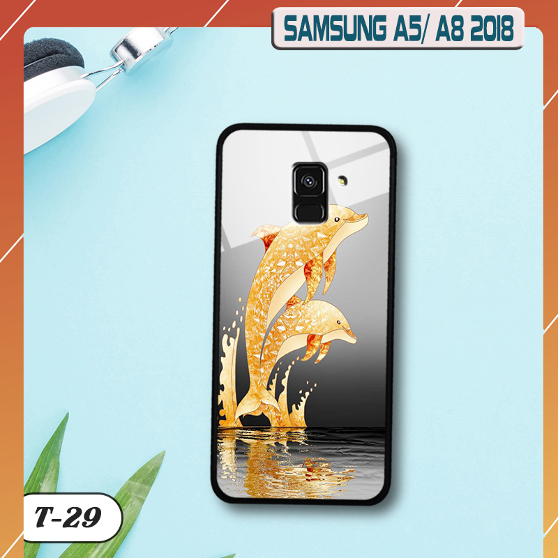 Ốp kính 3D Samsung Galaxy A8 2018